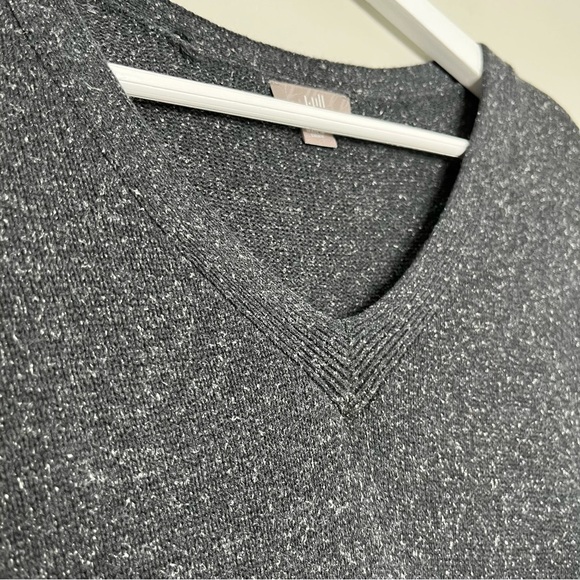 J. Jill Silk Blend Women’s V Neck Pocket Midi Dress Dark Grey Size‎ Medium - Picture 5 of 9